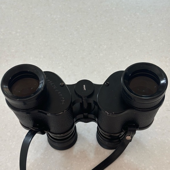 7x35 Extra Wide Angle, Amber Coated Binoculars with Case- Sears 2527 - Picture 6 of 11